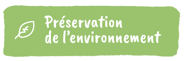 Préservation de l’environnement